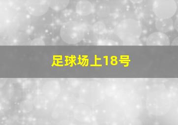 足球场上18号