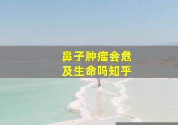 鼻子肿瘤会危及生命吗知乎