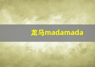 龙马madamada