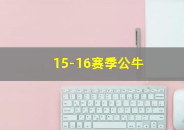 15-16赛季公牛