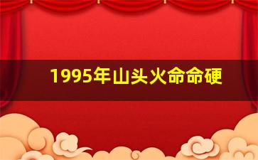 1995年山头火命命硬