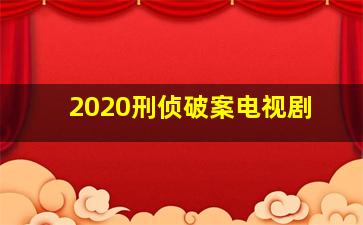 2020刑侦破案电视剧