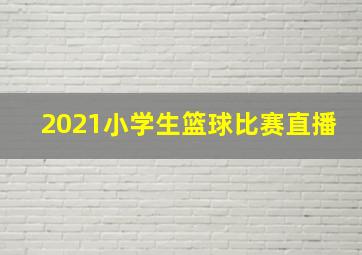 2021小学生篮球比赛直播