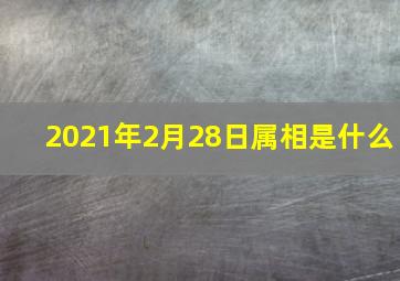 2021年2月28日属相是什么