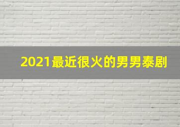 2021最近很火的男男泰剧