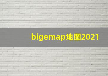 bigemap地图2021