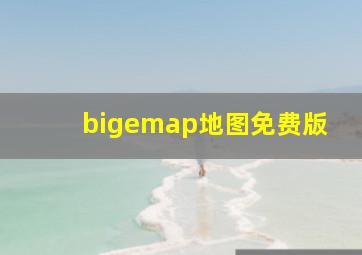 bigemap地图免费版