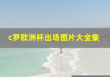 c罗欧洲杯出场图片大全集