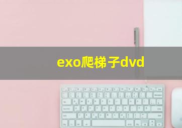 exo爬梯子dvd