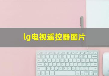 lg电视遥控器图片