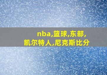 nba,篮球,东部,凯尔特人,尼克斯比分