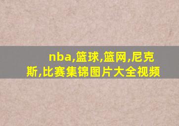 nba,篮球,篮网,尼克斯,比赛集锦图片大全视频