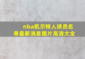 nba凯尔特人球员名单最新消息图片高清大全