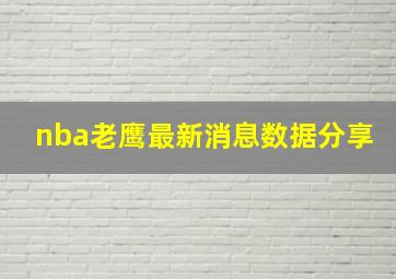 nba老鹰最新消息数据分享