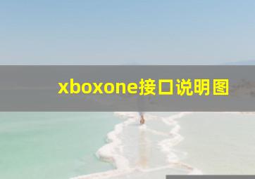 xboxone接口说明图