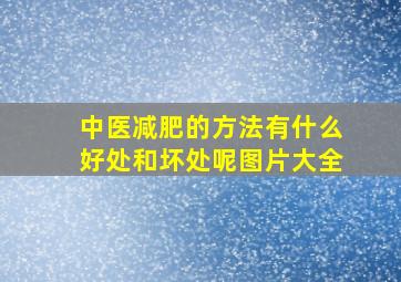 中医减肥的方法有什么好处和坏处呢图片大全