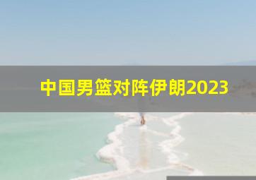 中国男篮对阵伊朗2023