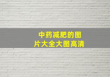 中药减肥的图片大全大图高清