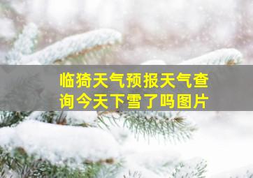 临猗天气预报天气查询今天下雪了吗图片