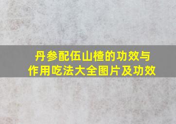 丹参配伍山楂的功效与作用吃法大全图片及功效