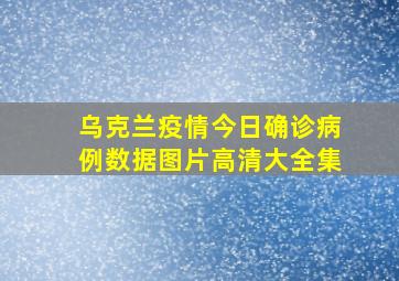 乌克兰疫情今日确诊病例数据图片高清大全集