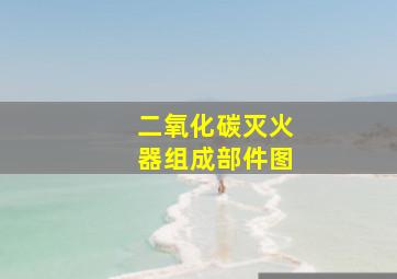 二氧化碳灭火器组成部件图