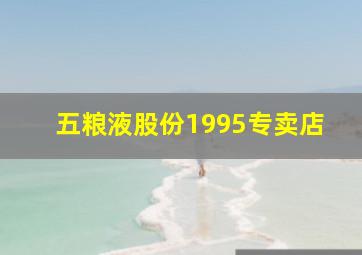 五粮液股份1995专卖店