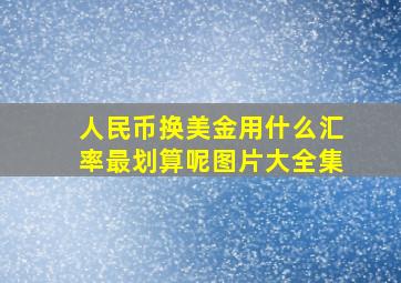 人民币换美金用什么汇率最划算呢图片大全集