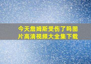 今天詹姆斯受伤了吗图片高清视频大全集下载