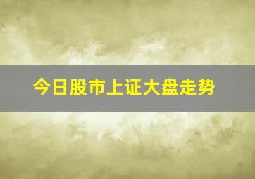 今日股市上证大盘走势