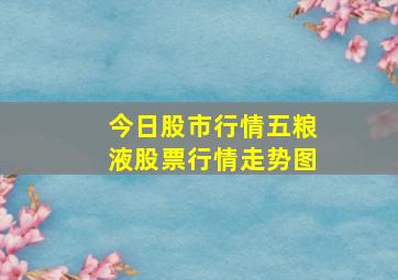 今日股市行情五粮液股票行情走势图