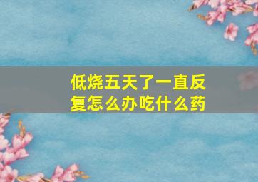 低烧五天了一直反复怎么办吃什么药