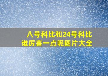 八号科比和24号科比谁厉害一点呢图片大全