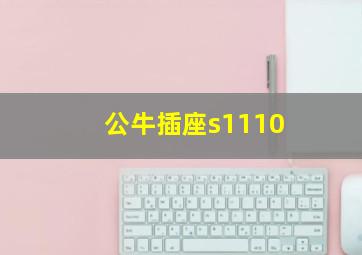 公牛插座s1110