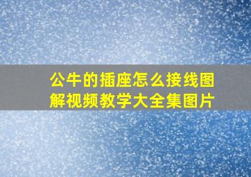 公牛的插座怎么接线图解视频教学大全集图片