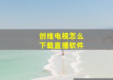 创维电视怎么下载直播软件