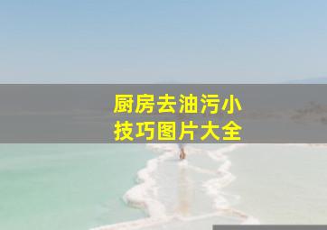 厨房去油污小技巧图片大全