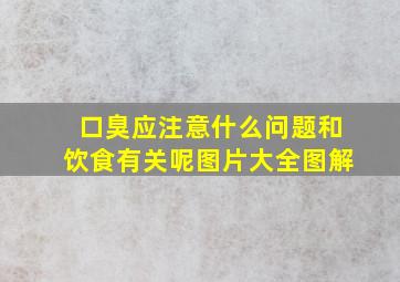 口臭应注意什么问题和饮食有关呢图片大全图解