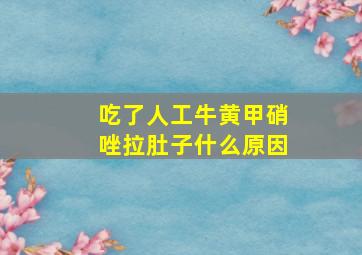 吃了人工牛黄甲硝唑拉肚子什么原因