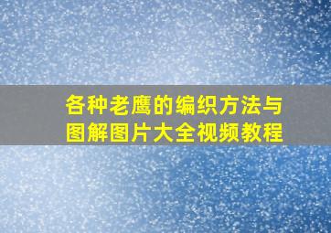 各种老鹰的编织方法与图解图片大全视频教程