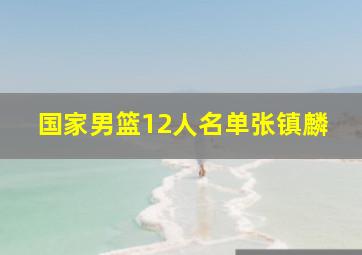 国家男篮12人名单张镇麟