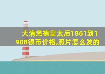 大清慈禧皇太后1861到1908银币价格,照片怎么发的