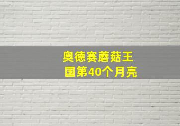 奥德赛蘑菇王国第40个月亮