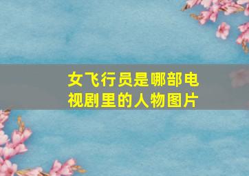 女飞行员是哪部电视剧里的人物图片