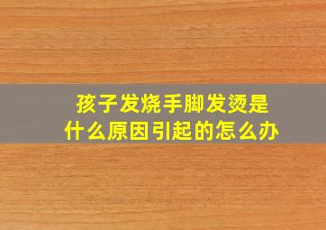 孩子发烧手脚发烫是什么原因引起的怎么办