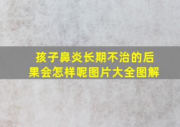 孩子鼻炎长期不治的后果会怎样呢图片大全图解