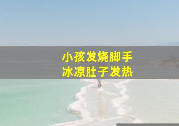 小孩发烧脚手冰凉肚子发热