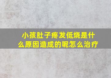 小孩肚子疼发低烧是什么原因造成的呢怎么治疗