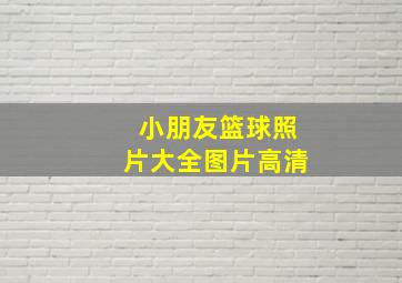 小朋友篮球照片大全图片高清