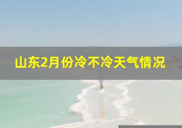 山东2月份冷不冷天气情况